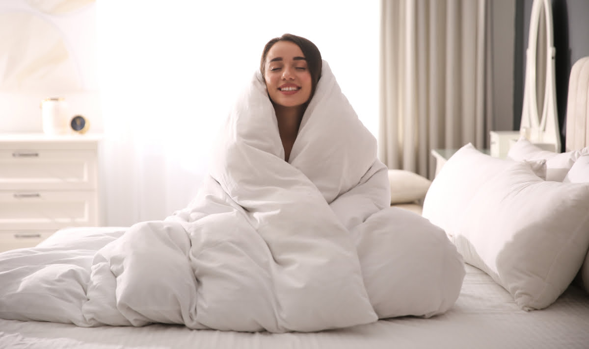how to get out of bed in the morning in winter